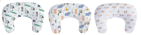 Recalled Little Grape Land Nursing Pillows - alligator, bear, butterfly