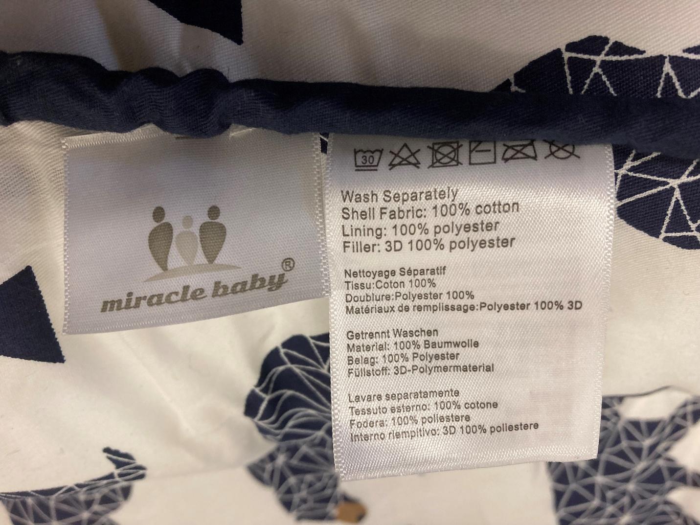 “Miracle Baby” Tag on Lounger