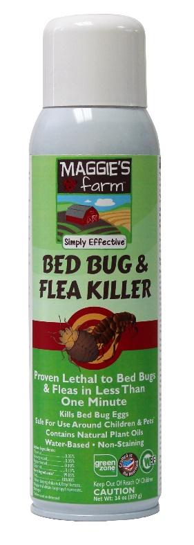 Bed Bug & Flea Killer (exterminador de chinches y pulgas) de Maggie’s Farm retirado del mercado