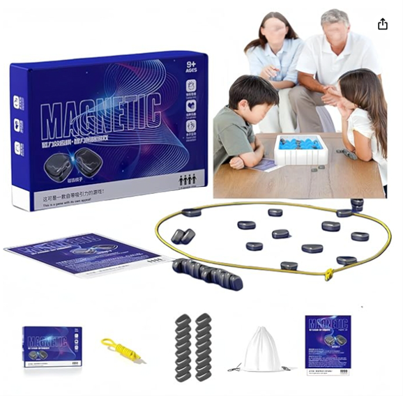 Recalled Magnetic Chess Game