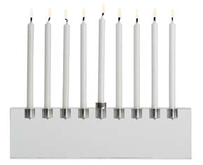 Crate and Barrel "Hanukkah Menorah"