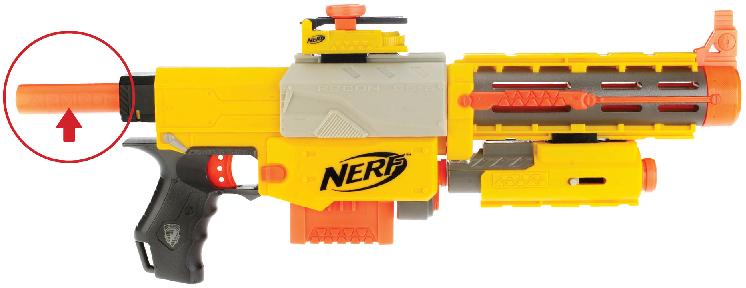Picture of recalled Nerf Blaster