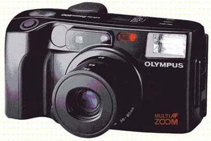 フィルムカメラ OLYMPUS オリンパス Mju II ズーム 80 シルバー 35mm フィルム カメラ ポイント