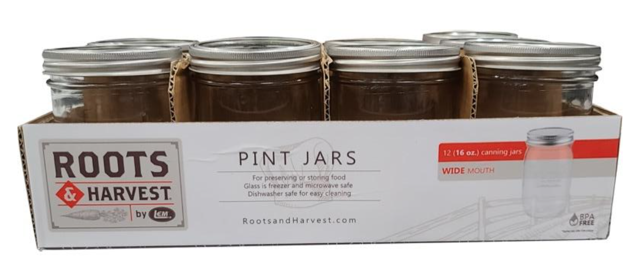 Canning Jars  Roots & Harvest Homesteading Supplies