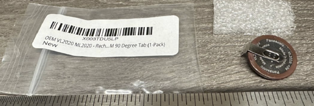 VL2020 Lithium Coin Batteries