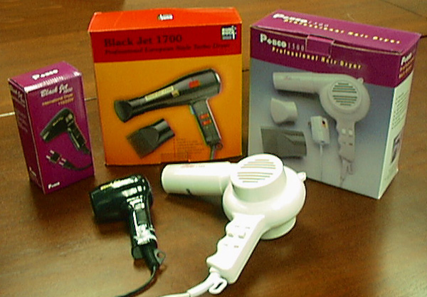 CPSC, Pebco Inc. Announce Recall of Hairdryers