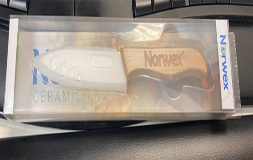 Norwex Ceramic Knives