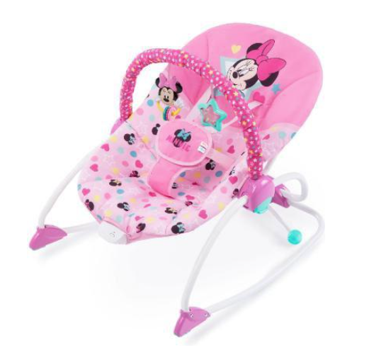 Kids2 Rocker: Fabric prints and hanging toys vary