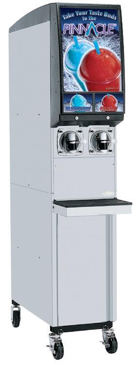 Recalled Pinnacle Frozen Carbonated Beverage two-valve dispenser