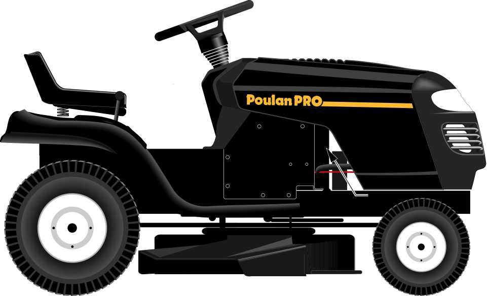 Lawn tractors sold under the brand names Poulan Pro, WEED EATER, Husqvarna and Jonsered