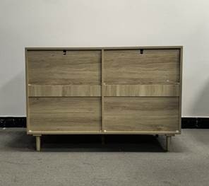 Recalled Rattan 6-Drawer Dresser - Back