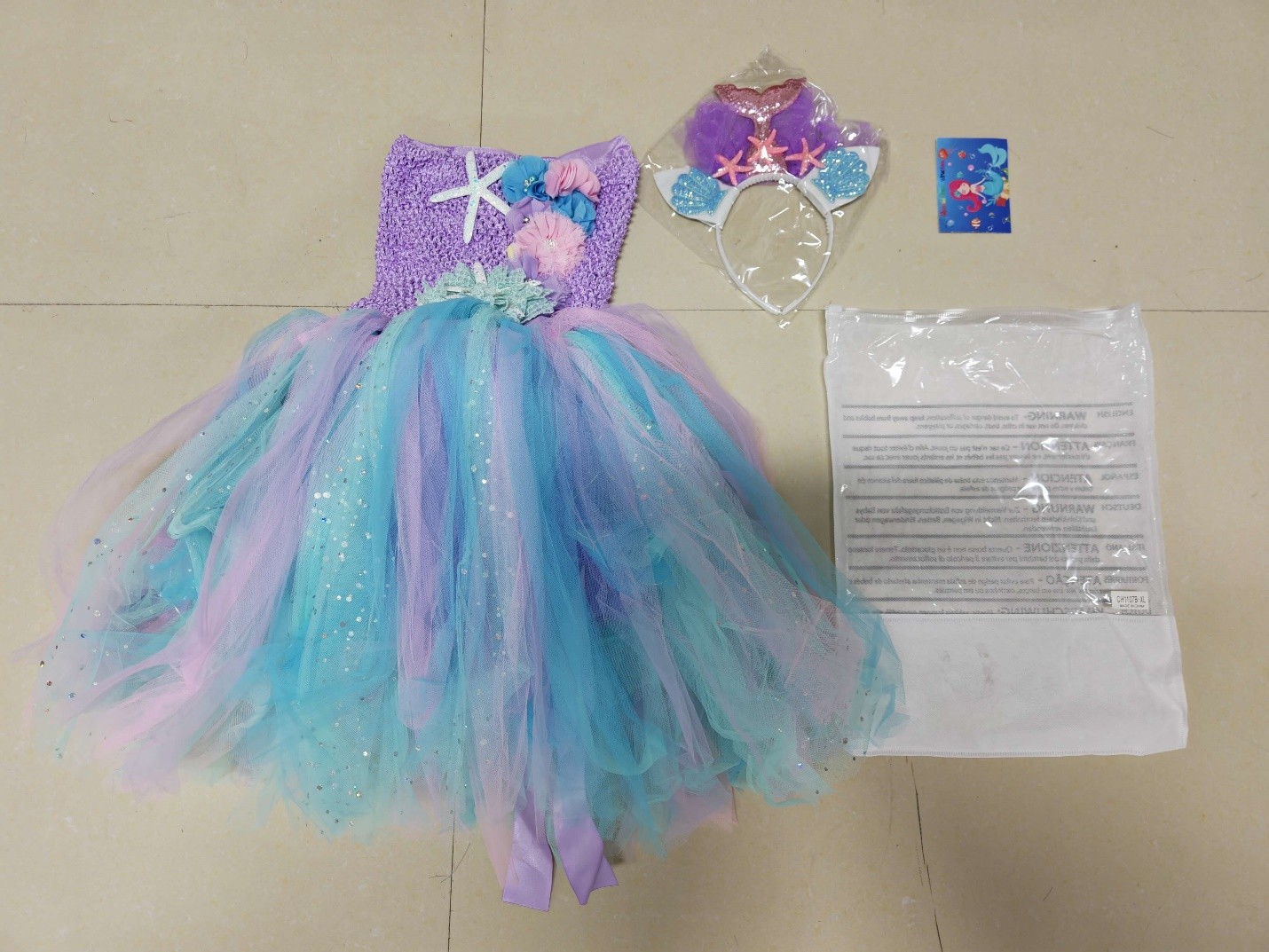 Recalled SKCAIHT Children’s Mermaid Costume
