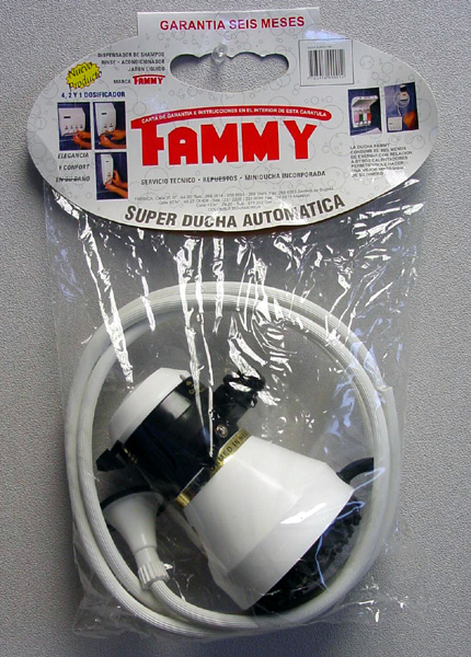 Electric showerhead hot water heaters