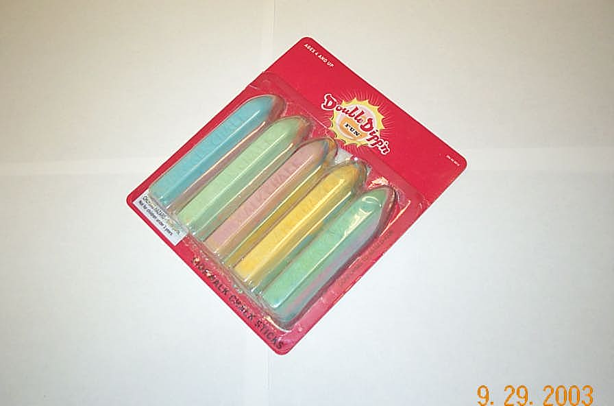 Multicolored Sidewalk Chalk