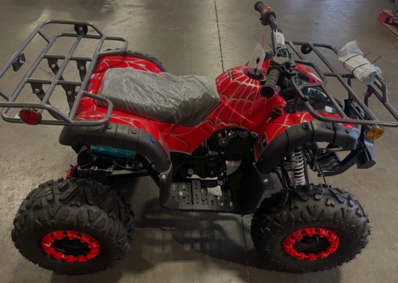 Recalled Sierra 125U Youth ATV – Spider Red