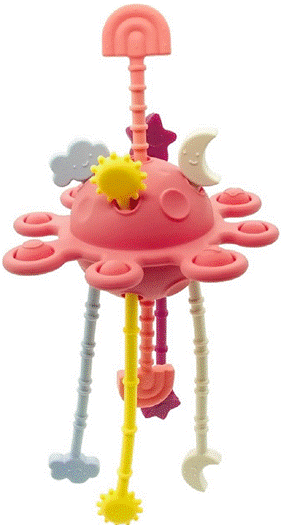 Product image for Sili Factory Pull String Teething Toys