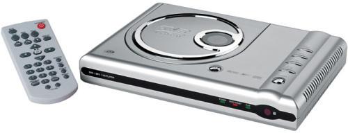 Silver DVD Player - Model No. 1002