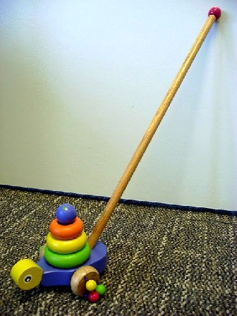 Snail Push Toys