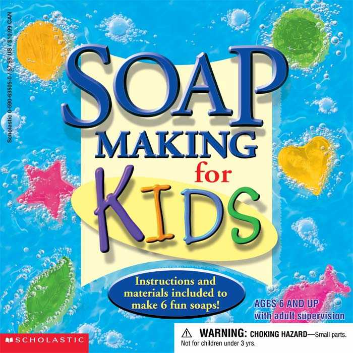 "Soap Making for Kids" soap making kits
