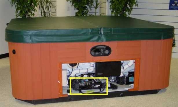 No-Fault® 6000 model spa heaters (sold with Hot Spring® and Tiger River® spas)