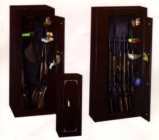 "Stack-On" or "Sentinel" gun cabinets