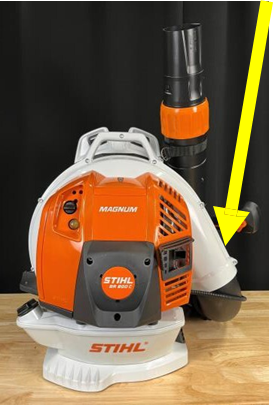 STIHL Recalls BR 800 Backpack Blowers Due to Laceration Hazard