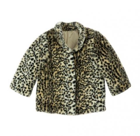 cheetah fur jacket