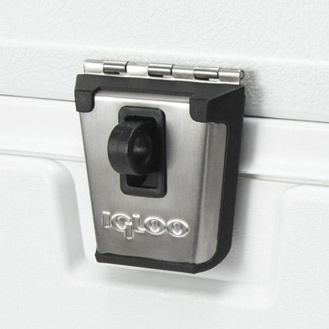 Igloo Marine Elite coolers stainless-steel latch