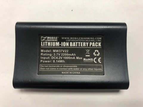 Mobile Warming Performance Heated Socks battery