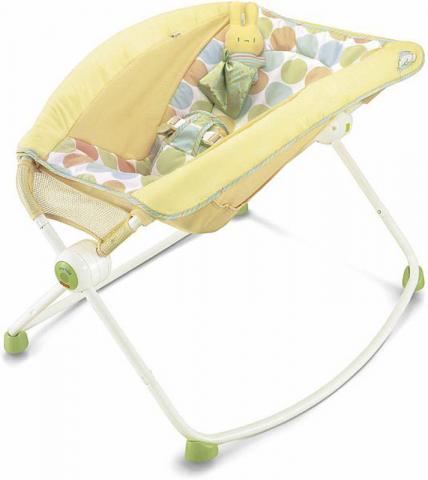 fisher price baby rocking bed