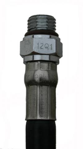 “12Q1” is stamped on the male fitting