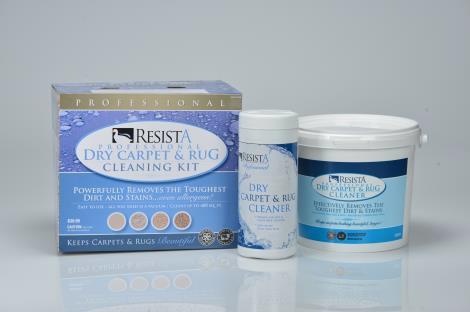 Resista dry carpet cleaner