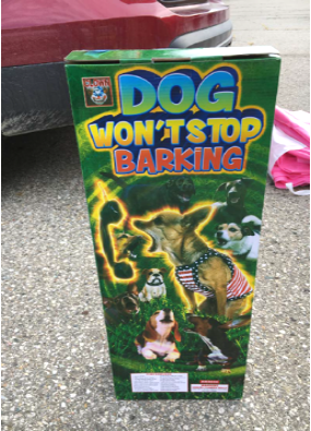 Dog Won’t Stop Barking Artillery Shells