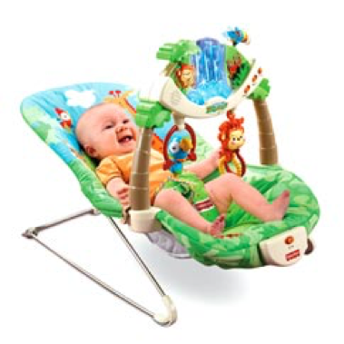 Example of infant bouncer seat