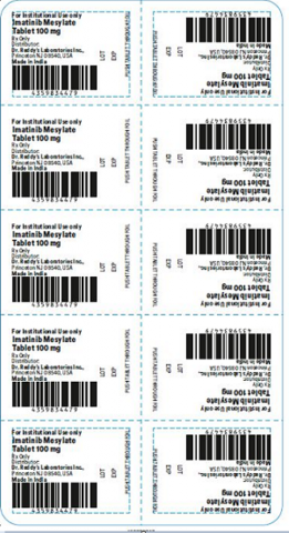 Recalled Dr. Reddy’s Imatinib Mesylate Tablets 100 mg