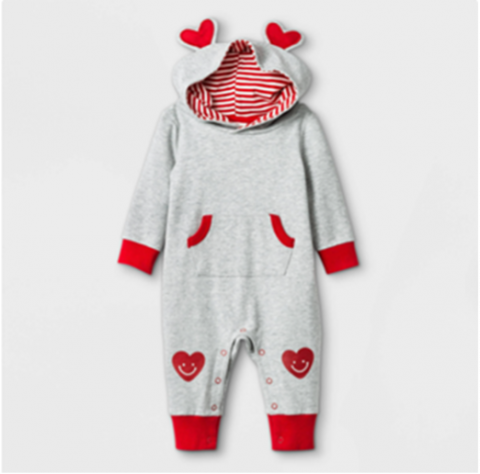 Recalled Cat & Jack Baby Heart Ears Romper