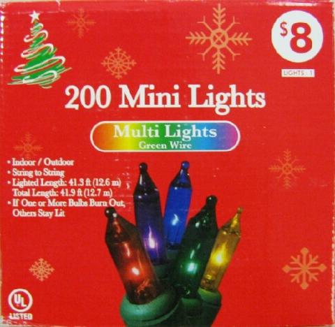 Family Dollar Stores Recalls Decorative Light Sets Due To