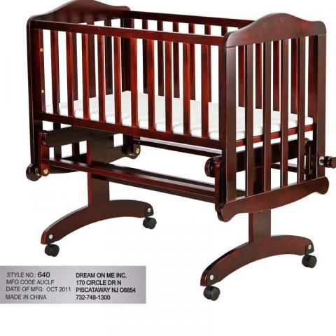 dream on me lullaby cradle glider