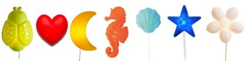 SMILA children’s wall-mounted lamps