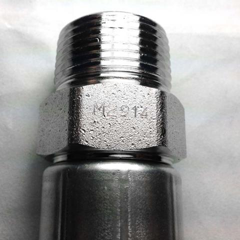 1” FLEX-ING™ FLEX-ON Hardwall Curb Hose date code on fitting