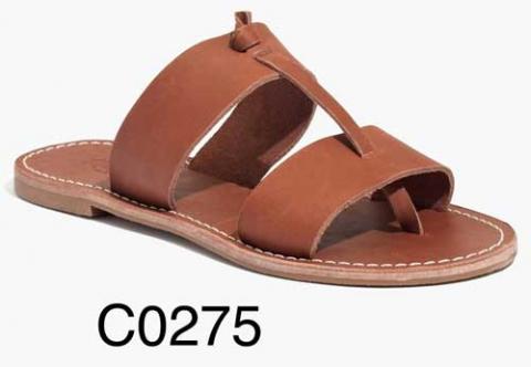 madewell knot slide sandal