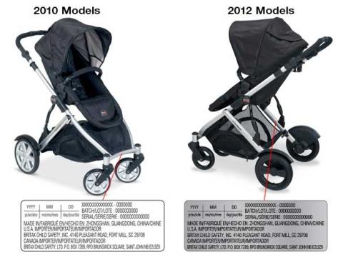 britax b ready double stroller 2012
