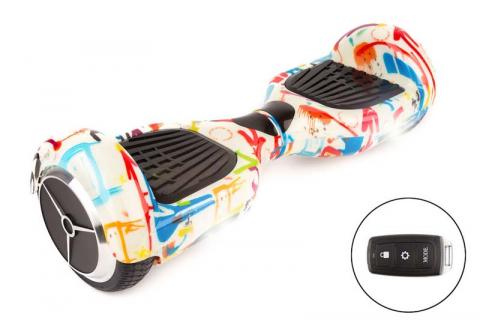 Recalled hoverboard with key fob