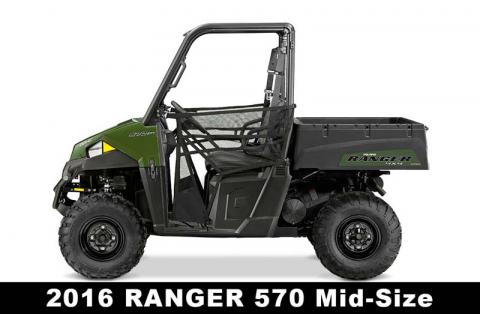 Recalled Polaris 2016 Ranger 570 ROV