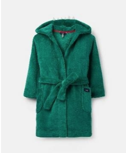 207961-TURTLGREEN Green robe 100% polyester XS, S, M, L