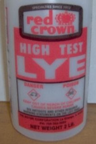 Recalled Red Crown High Test Lye