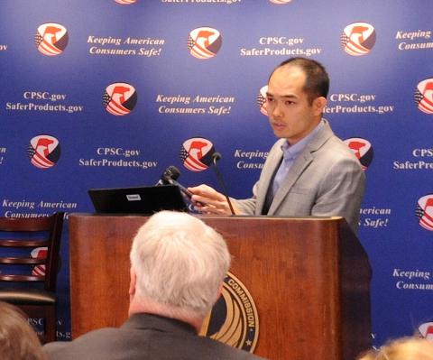 Tom Nguyen explains the functionality and features of his Safety Checker app.