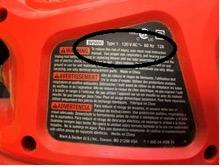 Locations of model number and type number