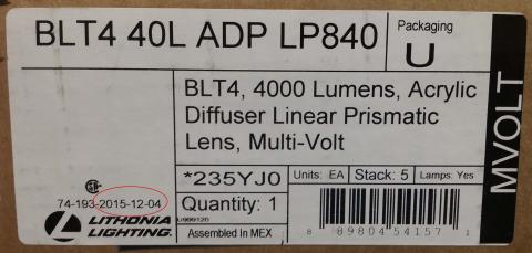 The date code on the packaging is in a YYYY/MM/DD format.