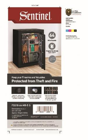 Alpha Guardian Recalls Stack On Gun Safes Due To Lock Failure And